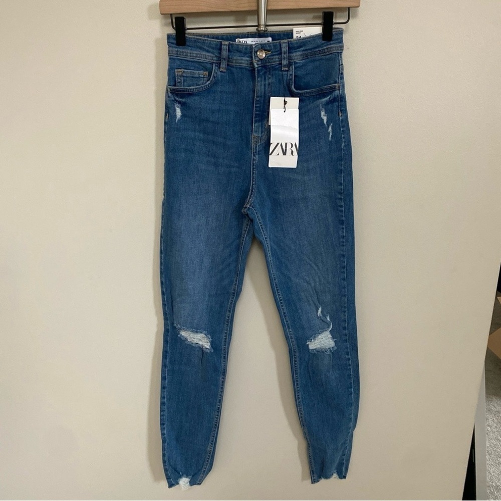 Zara High Rise Skinny Jeans – Size 2 – Brand New!